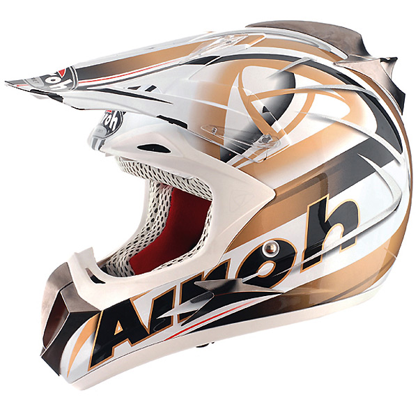 Casque Casque moto Airoh Dome Deco Clean Dore DOCD