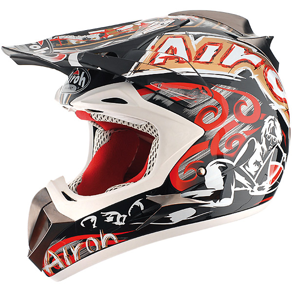 Casque Casque moto Airoh Dome Deco Fear DOF