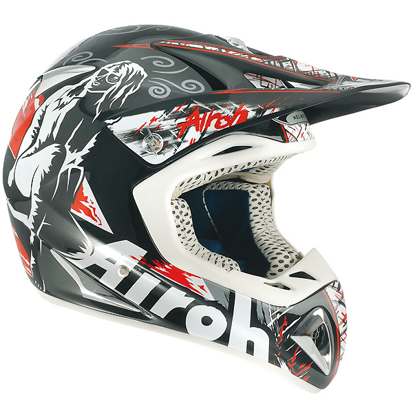 Casque Casque moto Airoh Stelt Deco View noir SDVN