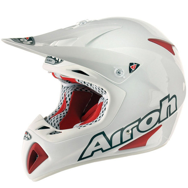 Casque Casque moto Airoh Stelt Blanc STB