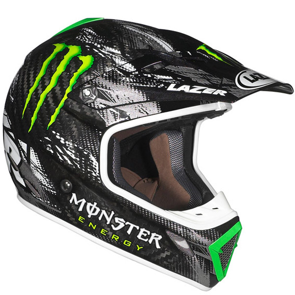 Casque Casque moto Lazer MX7 Evo Carbon Ultra Light Monster