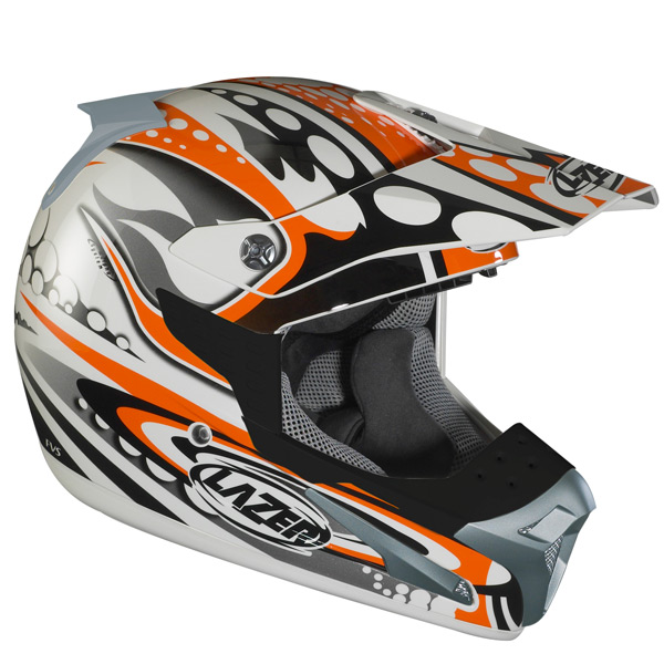 Casque Casque moto Lazer SMX Bionic Orange