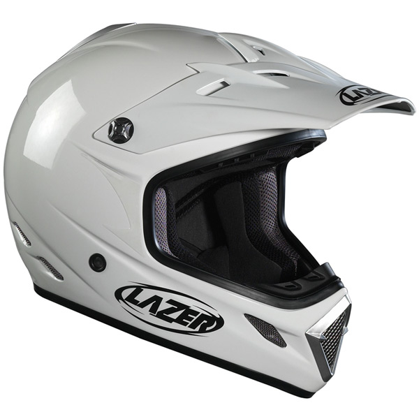 Casque Casque moto Lazer MX7 Evo Solid White