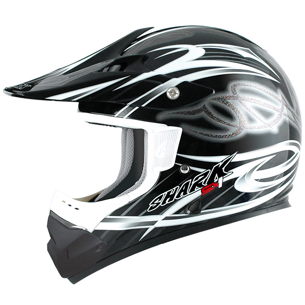 Casque Casque moto Shark SX 1 Roockie shiny KWX