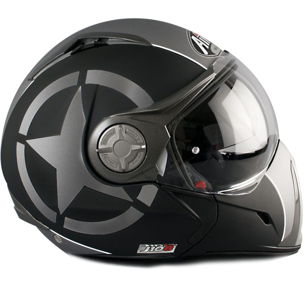 Casque Modulable Airoh J106 Shot Noir Mat