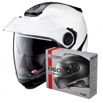 Casque Transformable Nolan N40 5 GT Classic N-Com White 5 + Kit Bluetooth B602R Casque Transformable Nolan N40 5 GT Classic N-Com White 5 + Kit Bluetooth B602R