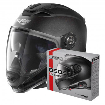 Casque Transformable Nolan N70 2 GT Special N-Com Black Graphite 9 + Kit Bluetooth B602R