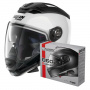 Casque Transformable Nolan N70 2 GT Special N-Com Pure White 15 + Kit Bluetooth B602R
