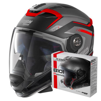 Casque Transformable Nolan N70 2 GT Switchback N-Com 58 + Kit Bluetooth B101R