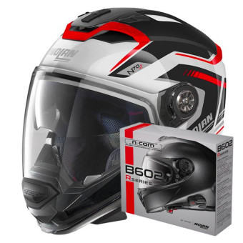 Casque Transformable Nolan N70 2 GT Switchback N-Com 60 + Kit Bluetooth B602R