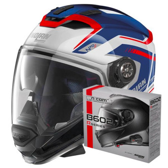 Casque Transformable Nolan N70 2 GT Switchback N-Com 61 + Kit Bluetooth B602R