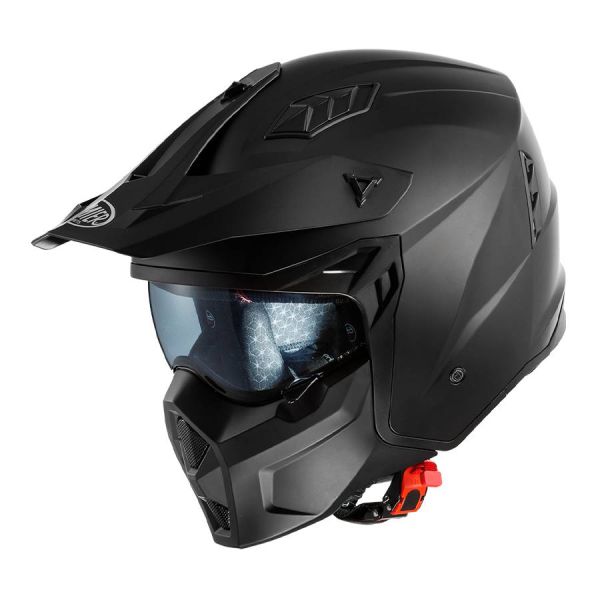 Casque Transformable Premier Subverter U9BM Matt Black Casque Transformable Premier Subverter U9BM Matt Black