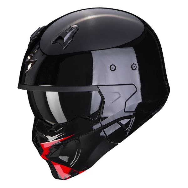 Casque Transformable Scorpion Covert-X Tanker Black Red