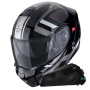 Casque Transformable Scorpion Exo 930 Evo Ardens Black Chameleon + Kit bluetooth Exo-Com Link-1C