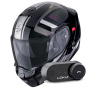 Casque Transformable Scorpion Exo 930 Evo Ardens Black Chameleon + Kit Bluetooth Lokui K30