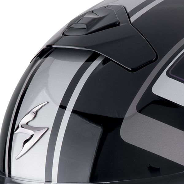 Scorpion Exo 930 Evo Ardens Black Chameleon + Kit bluetooth Exo-Com Link-1C