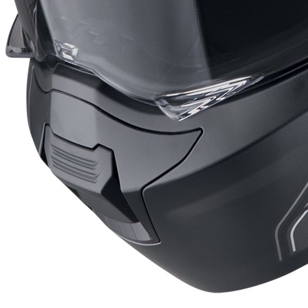 Scorpion Exo 930 Evo Ardens Matt Black Silver + Kit bluetooth 5R Lite