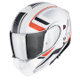Casque Transformable Scorpion Exo 930 Evo Ardens Matt White Black Red