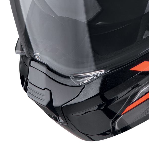 Scorpion Exo 930 Evo Ardens Metal Black Red + Kit bluetooth Exo-Com Link-1C