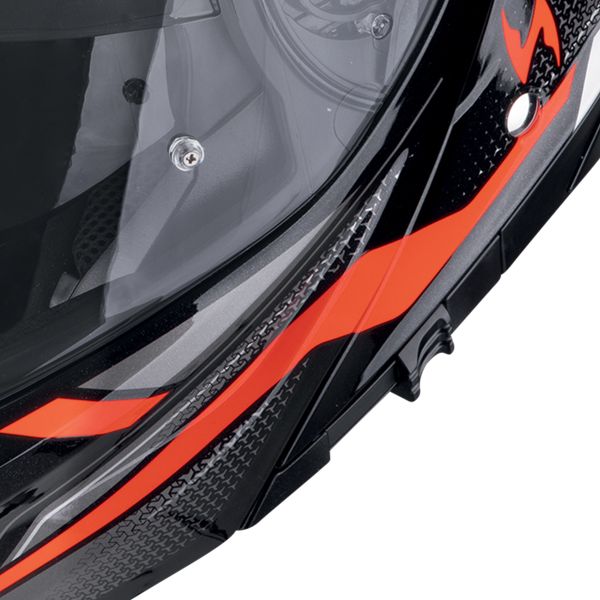 Scorpion Exo 930 Evo Ardens Metal Black Red + Kit bluetooth Exo-Com Link-1C