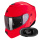 Pack Exo 930 Evo Solid Neon Red + Kit bluetooth 5R Lite
