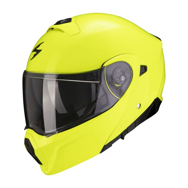 Casque Transformable Scorpion Exo 930 Solid Neon Yellow