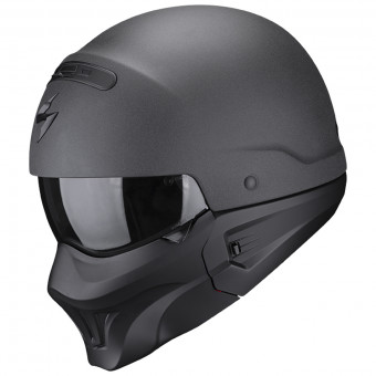 Casque Transformable Scorpion Exo Combat Evo Graphite Grey Casque Transformable Scorpion Exo Combat Evo Graphite Grey