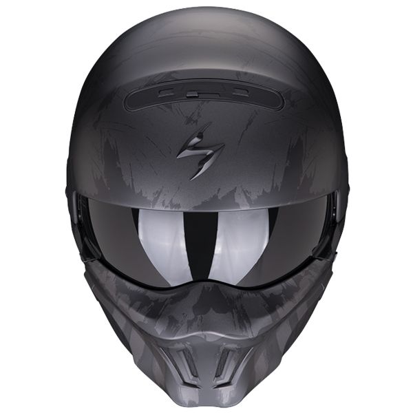 Scorpion Exo Combat Evo Marauder Black Matt Silver