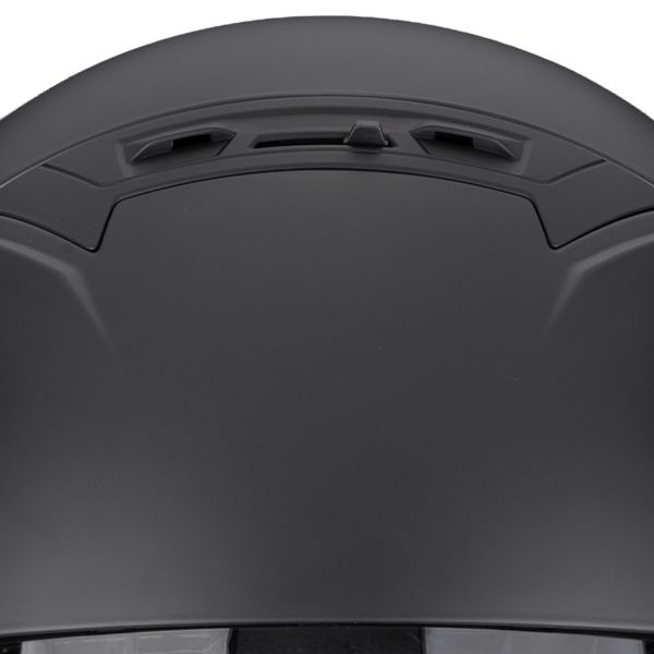 Scorpion Exo Combat II Demure Matt Black Red