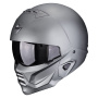 Casque Transformable Scorpion Exo Combat II Solid Matt Titan Grey