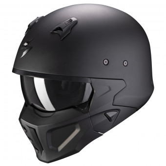 Casque Transformable Scorpion Covert-X Matt Black Casque Transformable Scorpion Covert-X Matt Black