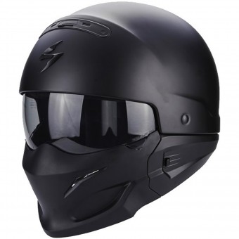 Casque Transformable Scorpion Exo Combat Matt Black Casque Transformable Scorpion Exo Combat Matt Black