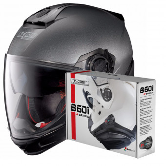 Casque Transformable Nolan N40 5 GT Special N-Com Black Graphite 9 + Kit Bluetooth B601R Casque Transformable Nolan N40 5 GT Special N-Com Black Graphite 9 + Kit Bluetooth B601R