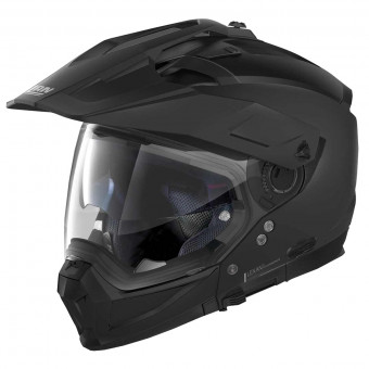 Casque Transformable Nolan N70 2 X Classic N-Com Flat Black 10 + Kit Bluetooth B101R