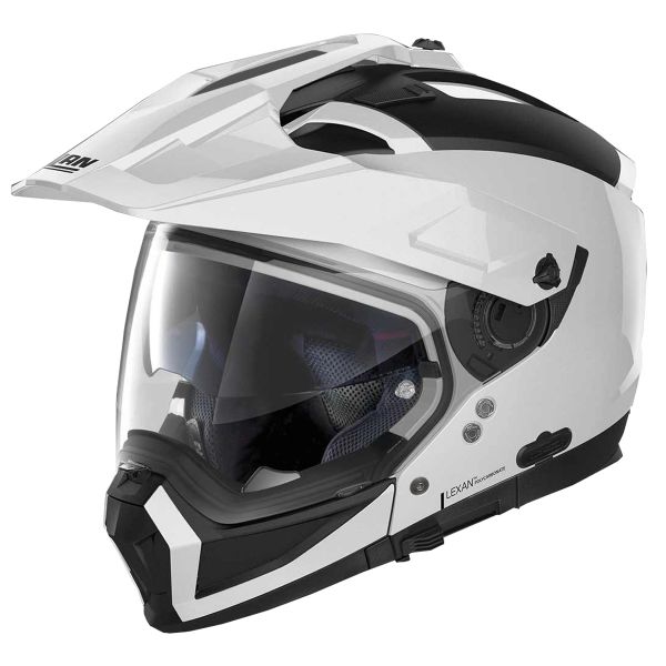 Casque Transformable Nolan N70 2 X Classic N-Com Metal White 5