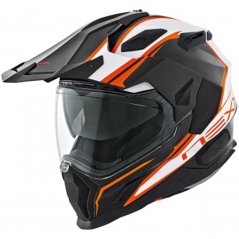 Casque Transformable Nexx X.D1 Voyager Blanc Orange