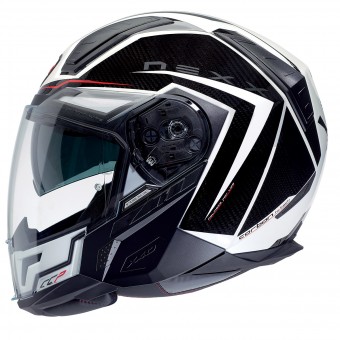 Casque Transformable Nexx X40 Carbon Hyperthech Blanc