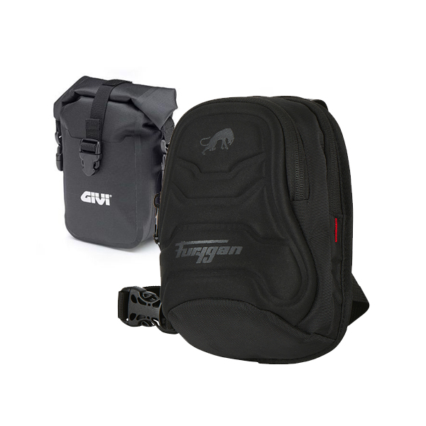 Sacoche Cavaliere Moto Ubike Cavalières Saddlepack Noir - Livraison Offerte  