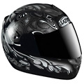 Casque Integral Lazer Dayton Pik Ace Noir Gris Blanc
