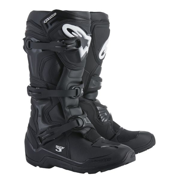 Bottes Cross Alpinestars Tech 3 Enduro Black Bottes Cross Alpinestars Tech 3 Enduro Black