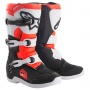 Bottes Cross Alpinestars Tech 3S Youth Black White Red Fluo