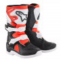 Bottes Cross Alpinestars Tech 3S Kids Black White Red Fluo