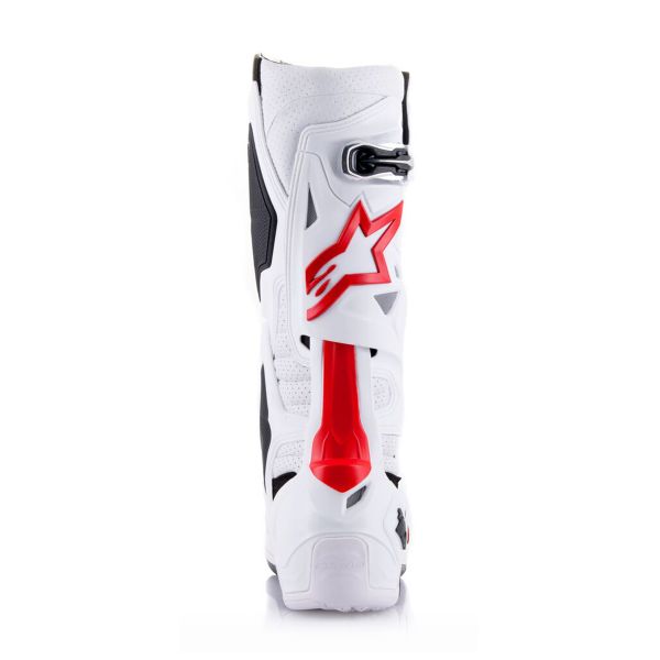 Alpinestars Tech 10 Supervented White Bright Red