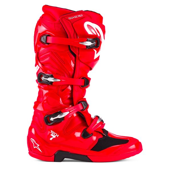 Alpinestars Tech 7 Black Red Fluo