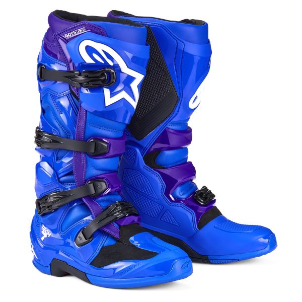 Bottes Cross Alpinestars Tech 7 Blue Bottes Cross Alpinestars Tech 7 Blue