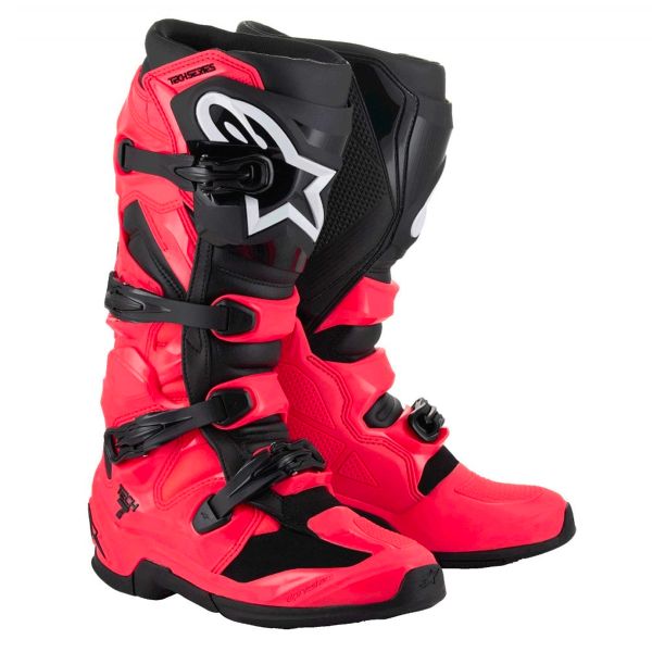 Bottes Cross Alpinestars Tech 7 Diva Pink Black Bottes Cross Alpinestars Tech 7 Diva Pink Black