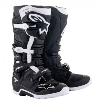 Bottes Cross Alpinestars Tech 7 Enduro Drystar Black White