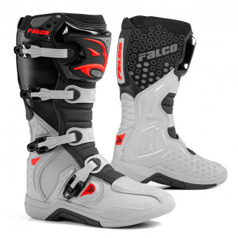 Bottes Cross Falco Level 2 Grey Red