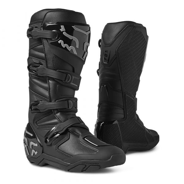 Bottes Cross FOX Comp X Boot Black Black Bottes Cross FOX Comp X Boot Black Black
