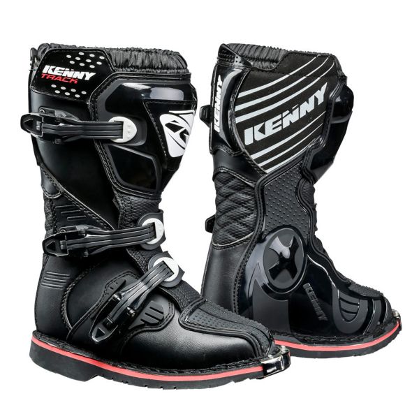Bottes Cross Kenny Track Junior Black Boots
